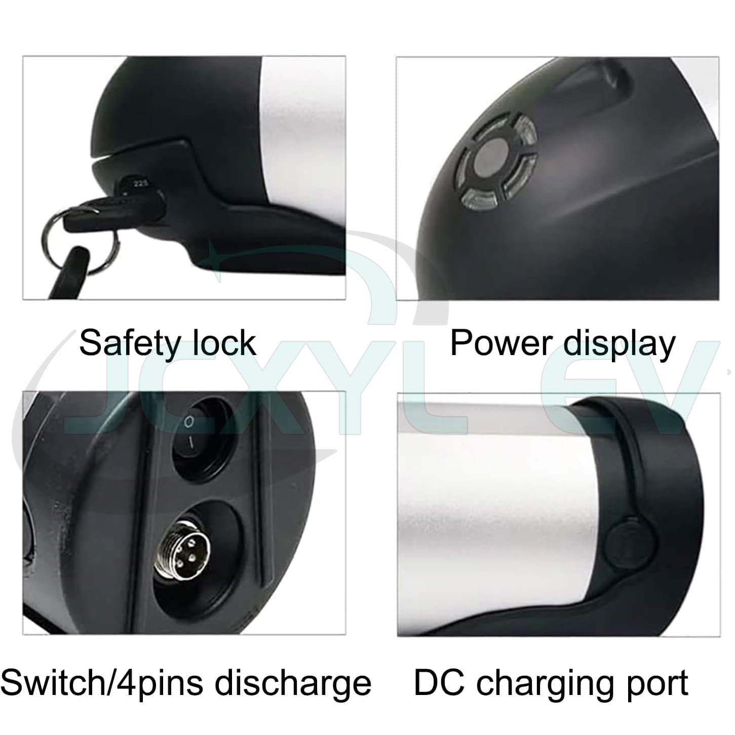 Batería de Iones de Litio para Bicicleta eléctrica (36 V, 10 Ah, 12 Ah, 14 Ah, 8 Ah) y Tipo Botella (48 V, 8 Ah, 9 Ah, 11 Ah)