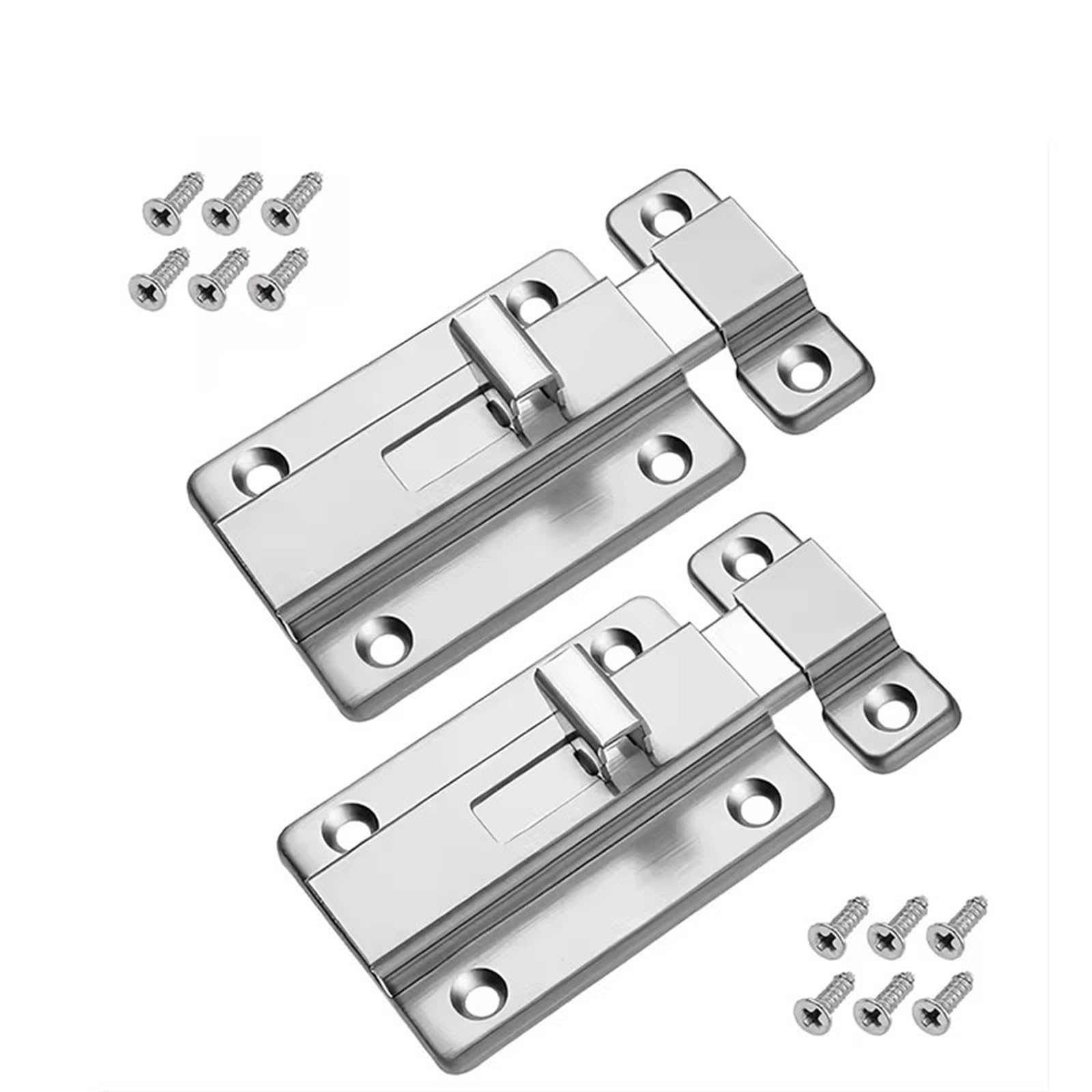 Boulon de porte coulissant 50mm anti-intrusion pour bloquer les placards et fenêtres