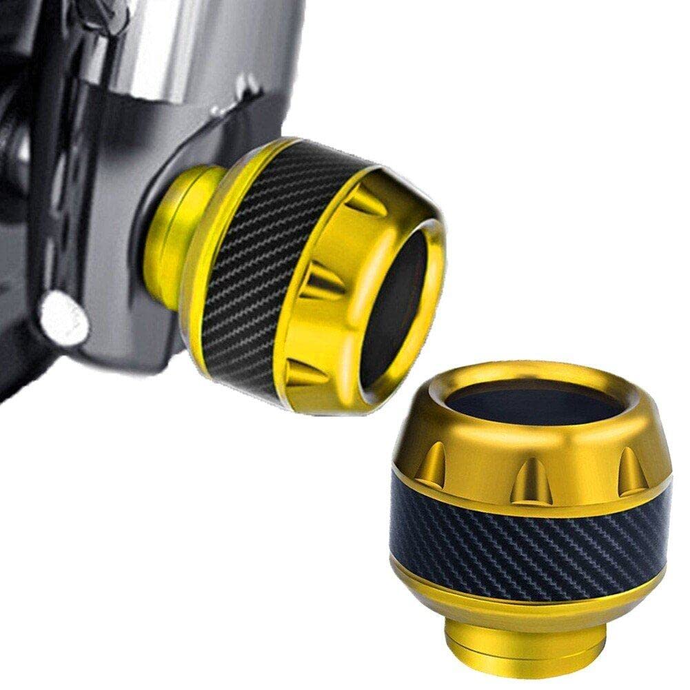 Danlai Gold Universal Motorcycle Fork Frame Sliders Aluminum Front Fork Wheel Frame Sliders Falling Crush Protector For Motorbike Scooter