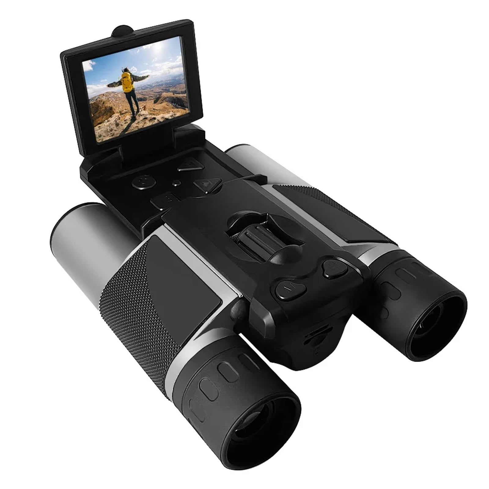 Telescopio de larga distancia y cámara digital 2.5K con binoculares potentes 10X 8