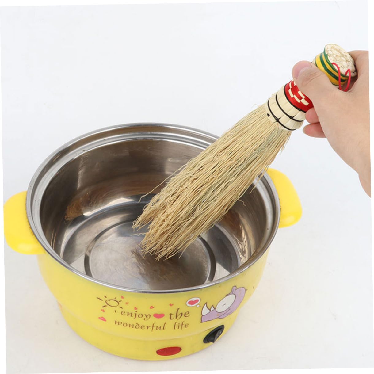 Ipetboom 4piezas Cepillo De Limpieza De Tazones y Sartenes Cepillo De Cocina Antiadherente para Fregar Platos y Ollas para Limpieza Eficaz y Rápida