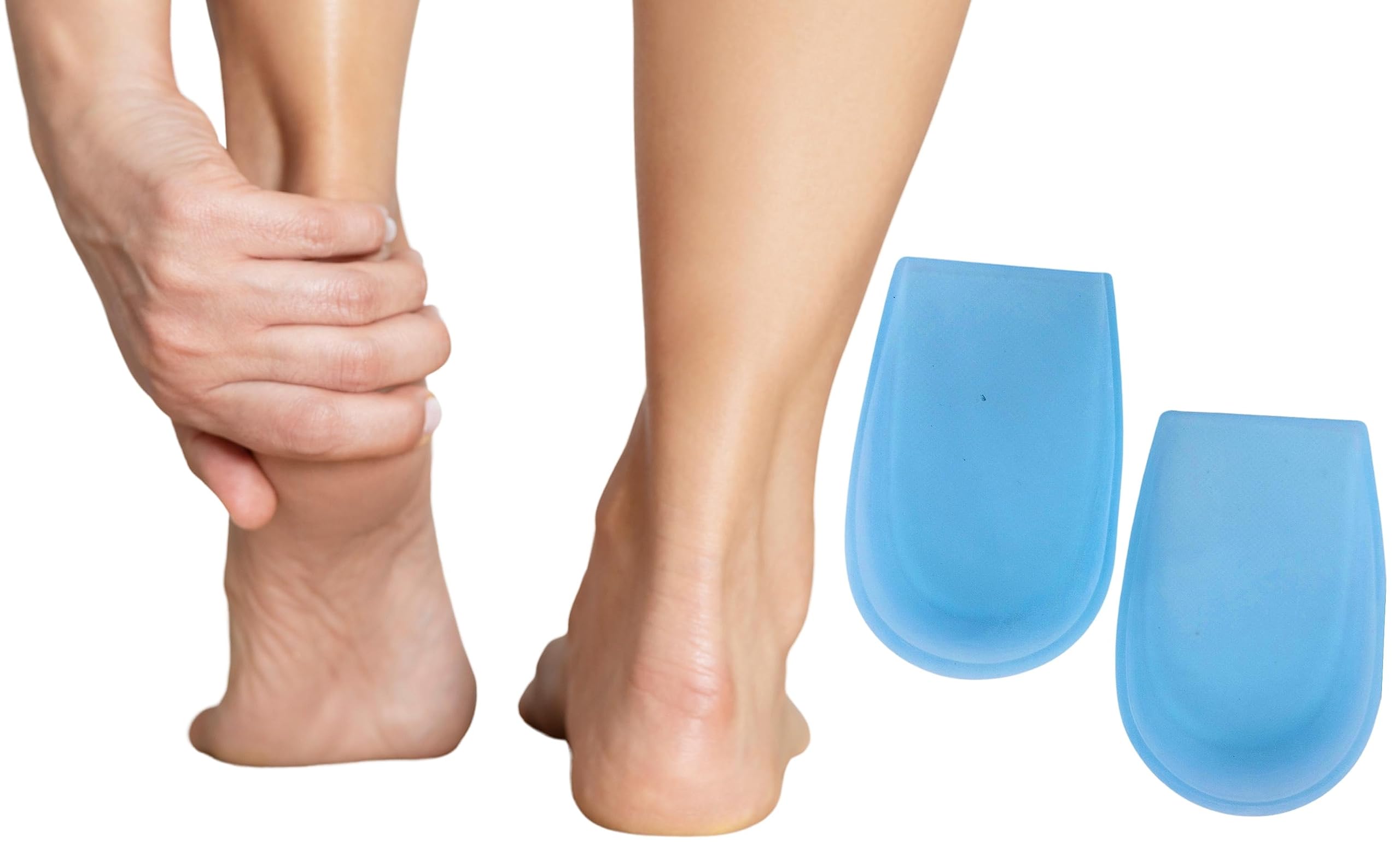 Bos Medicare surgical Silicone Heel Support Pad Cup Insoles -Free size (1 Pair) (B0998NVF9W) Amazon Price History, Amazon Price Tracker