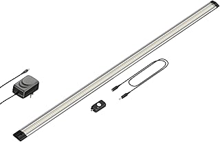 parlat LED Unterbau-Leuchte Siris mit Netzteil, Bewegungsmelder, flach, 90cm, 963lm, warm-weiß