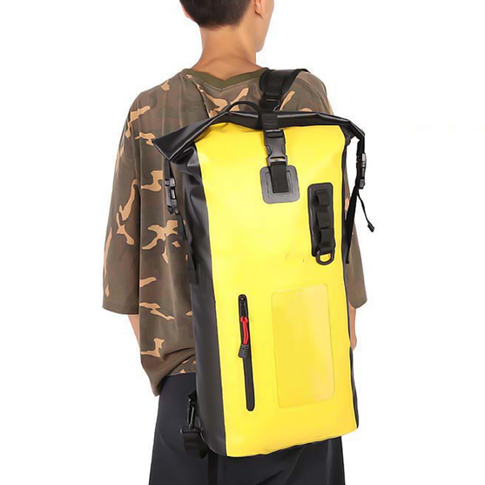 Bolsas Secas Estancas Impermeables Para Kayak Gran capacidad, paquete de 30 | Mochila Impermeable Con Cierre De Enrollar Para Viajes, Natación, Kayak, Camping Y En La Playa