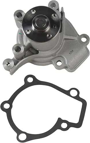 Miniatura 2 de Bomba de agua de motor compatible con Hyundai Elantra 1996-2011, Tucson 2005-2009, Tiburon 1997-2008, 2010 para Kia Soul, Spectra 2004-2009,