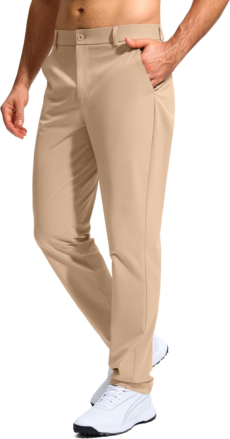 G Gradual Mens Golf Pants Stretch Dress Casual Pants 30"/32"/34" Lightweight Work Travel Slacks for Men with 4 Pockets - Image 2