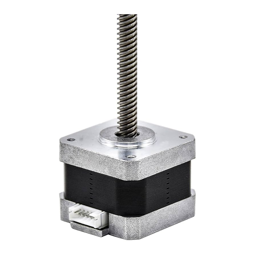 Amazon.co.jp: ネジ付きロッド T8x8 ネジとモーター 17HS4034