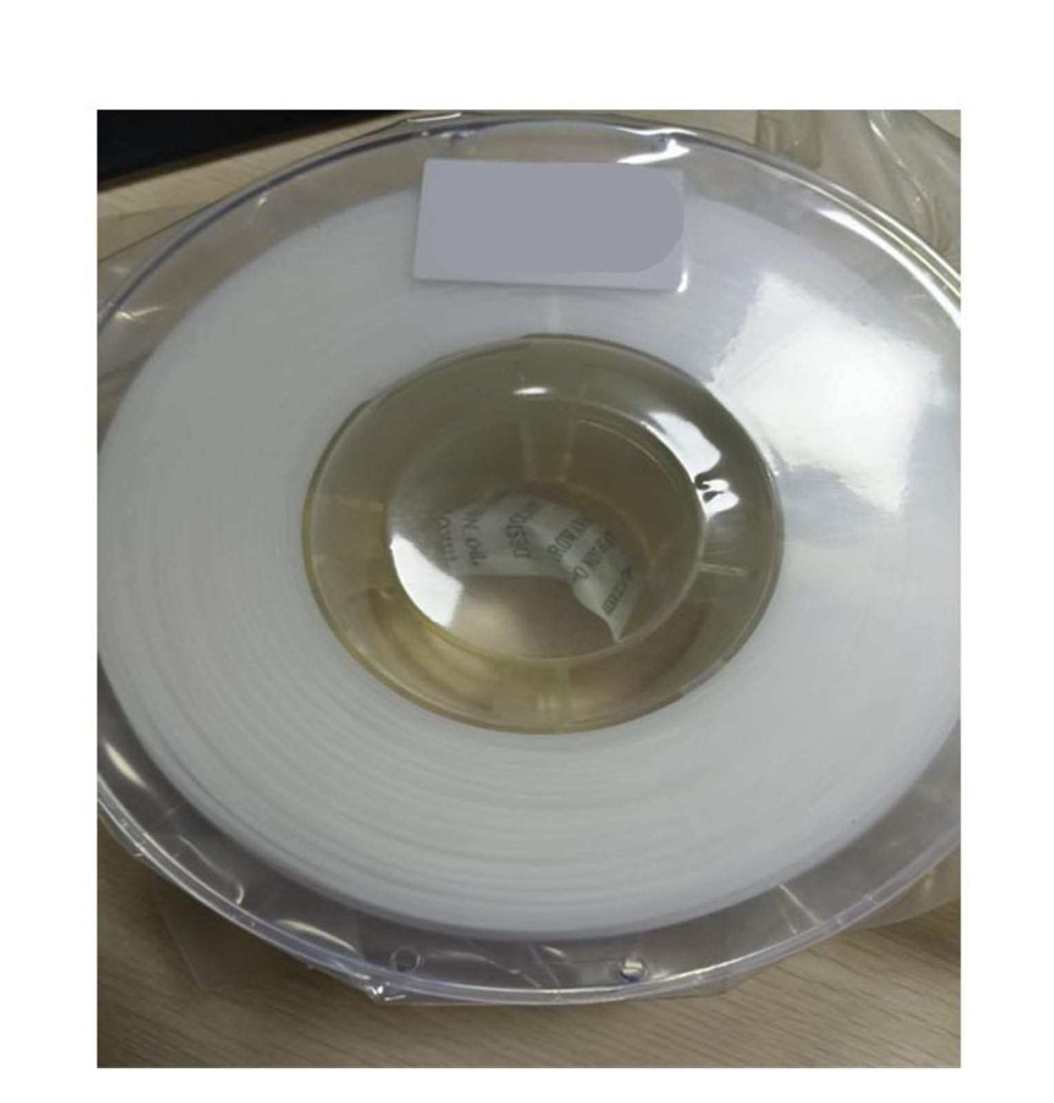 Filament POM 1.75mm blanc pour engrenages et pièces mécaniques 3D 100g