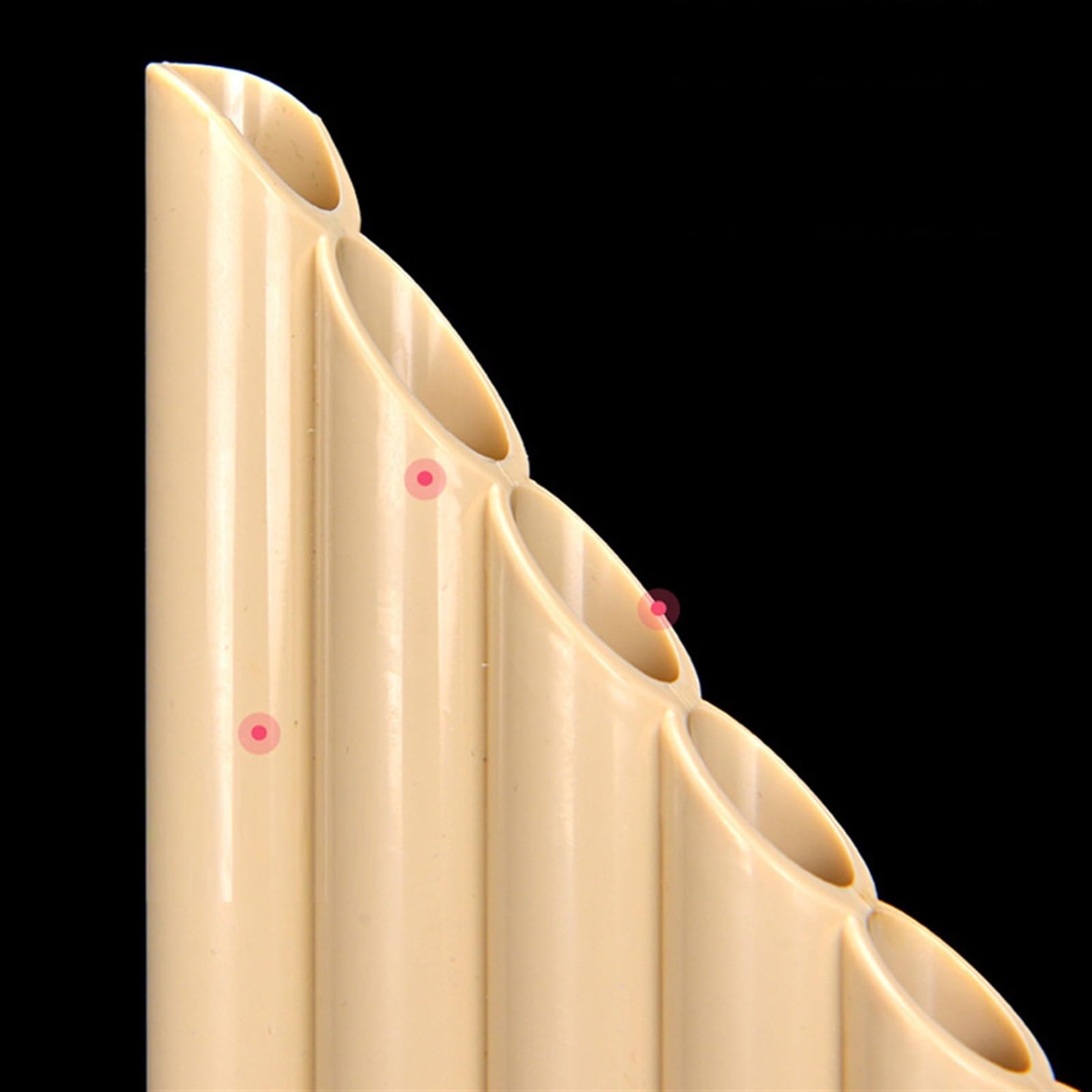 Flauta de Pan C Key ABS 18 Tubos Pan Flauta Instrumento De Viento Panpipe Chino Tradicional Instrumento De Viento De Madera