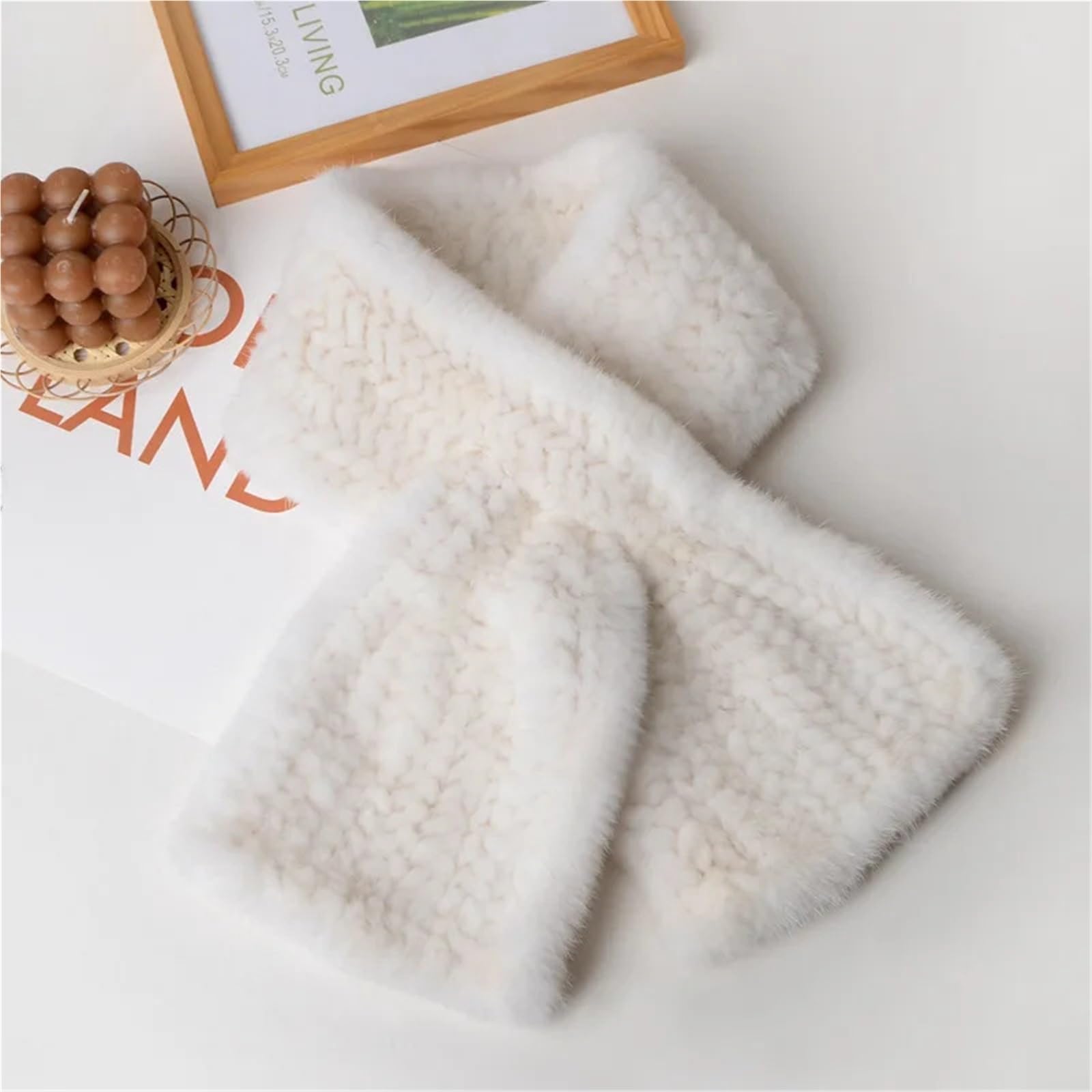Sciarpa in peluche Sciarpe a scialle calde da donna invernali da donna