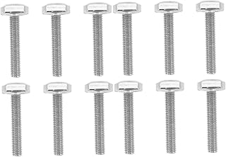 FAVOMOTO 12 Peças Parafusos T Em Forma De T Parafusos Deslizantes Com Ranhura Em T Parafusos De Gabarito Para Carpintaria Parafuso T Parafuso Deslizante Parafusos T Para Carpintaria