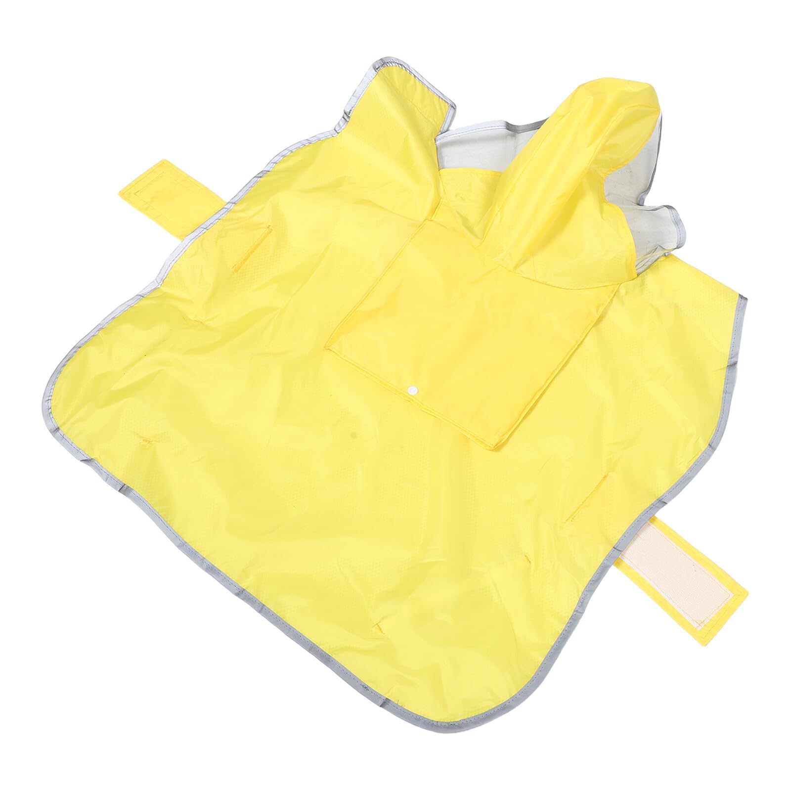 Manteau pluie chien grand chien réglable imperméable jaune