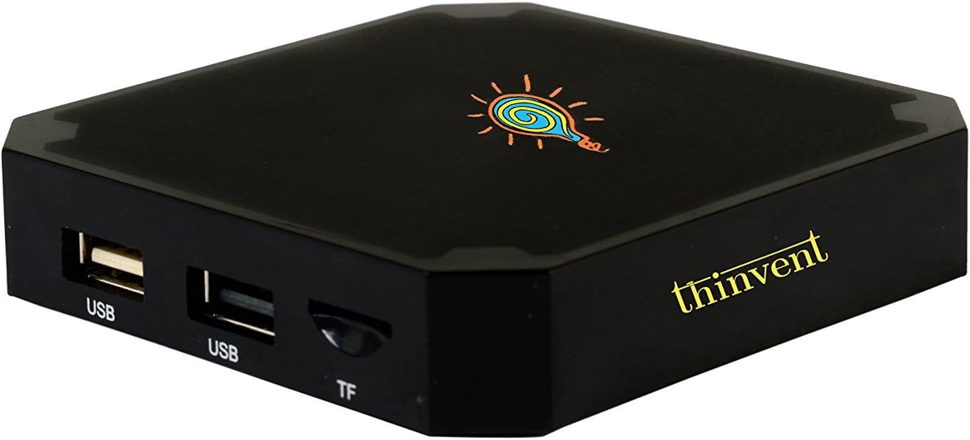 Thinvent Micro 3 2018 Thin Client with WiFi | Cortex/1 GB/8GB/Linux/Integrated Graphics | Work from Home Desktop PC
