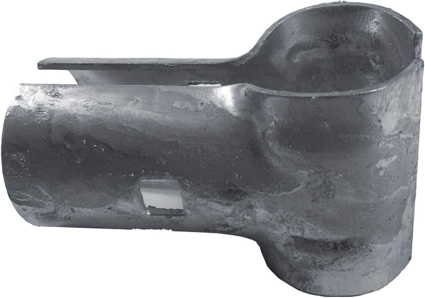 END CLAMP/Panel T CLAMP: 1-3/8" Chain Link Fence Clamp (for t-ing into a Pipe (1-3/8" x 1-3/8"). 1 CLAMP