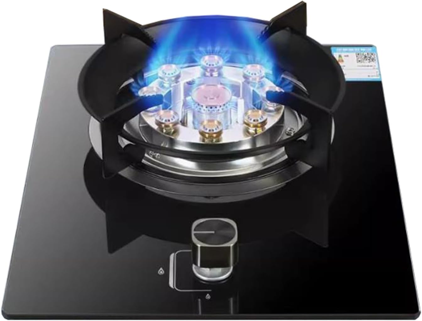 Estufa de Gas de 1 Puesto 43 cm con Vidrio Templado