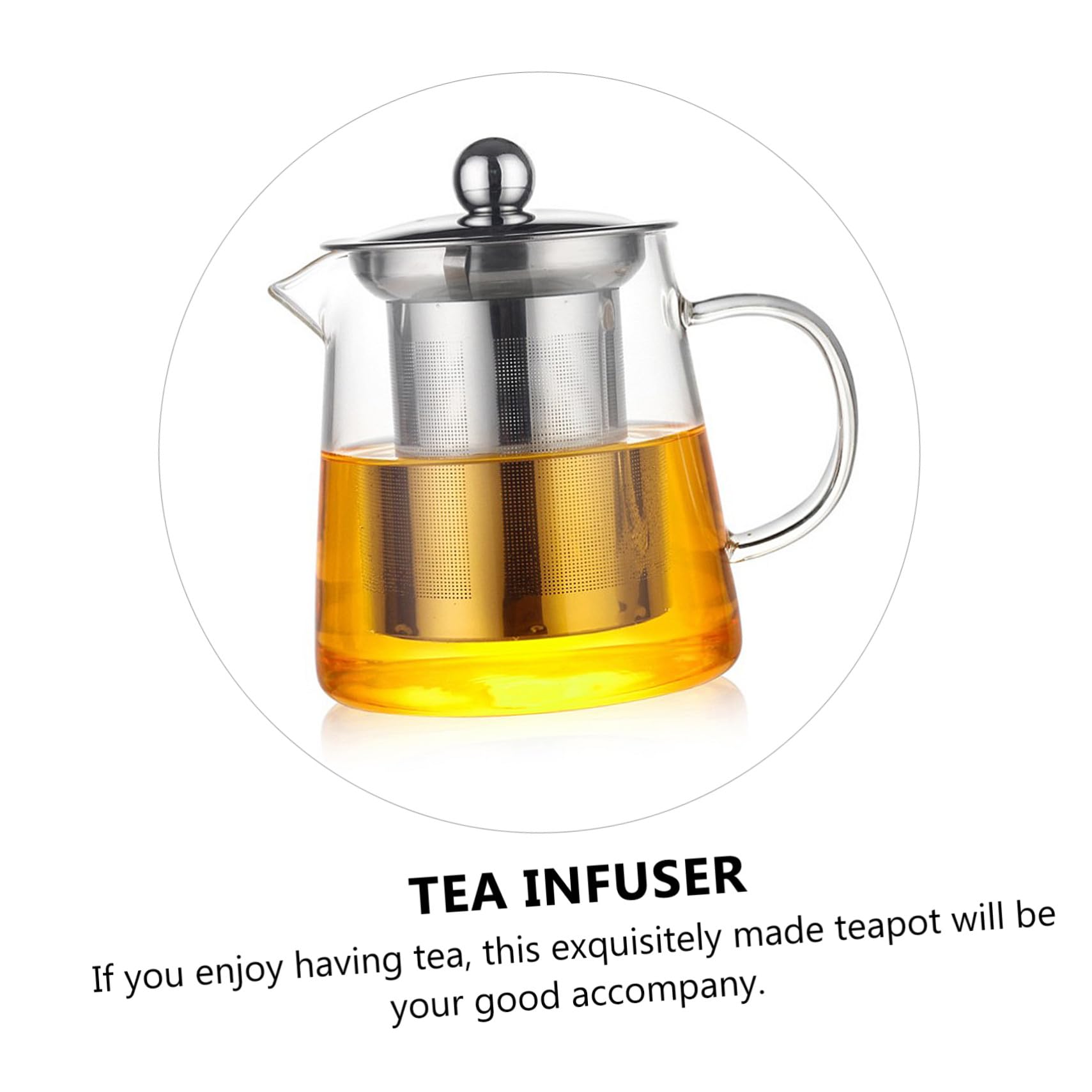 Tetera Colador De Resistente Al Calor Para Tetera Hirviendo Incluye y Tazas Para Preparar Té