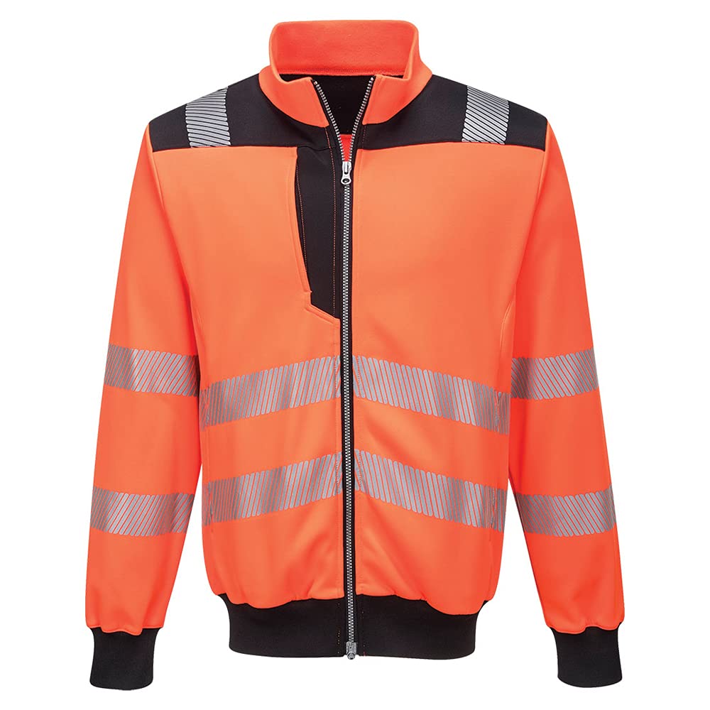 Portwest PW3 Hi Vis Sweatshirt Orange / Black 5XL