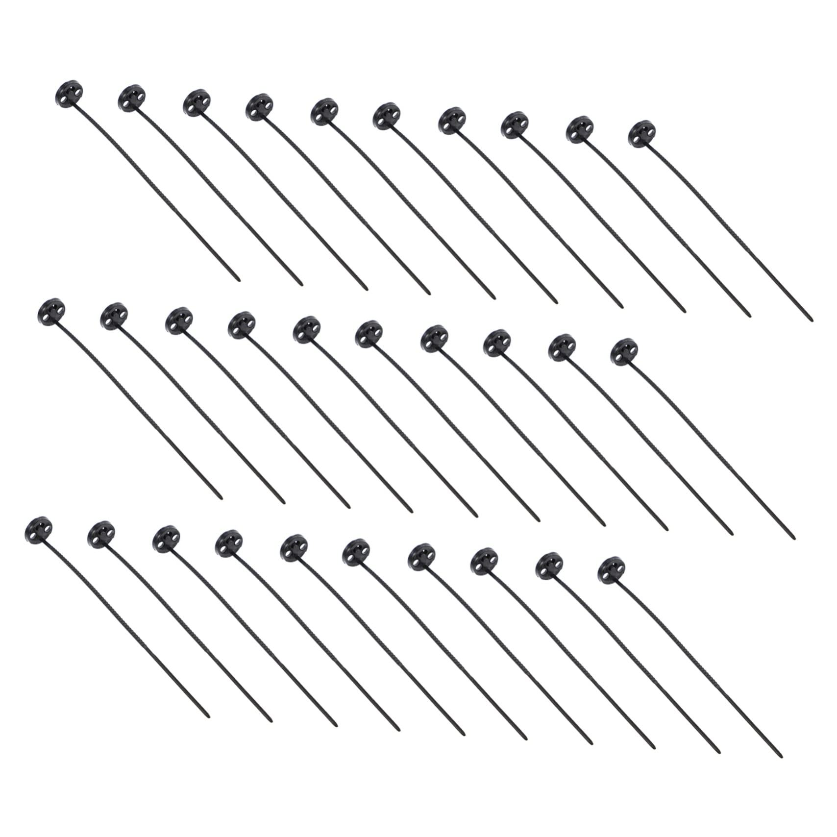 NUOBESTY 90piezas Botones Decorativos De Plástico Sin Costura De Botones De Sujeción Fáciles De Usar Para Reparaciones De Ropa y Manualidades