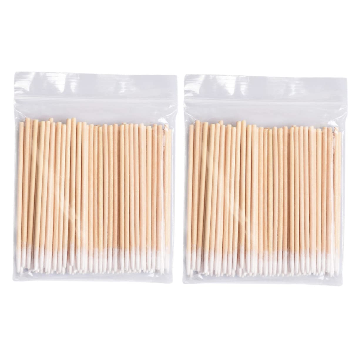 FOMIYES 1000pcs Makeup Cotton Swabs Cotton Buds Eyelash Cleaning Rods for Daily Use Travel Beauty Shop
