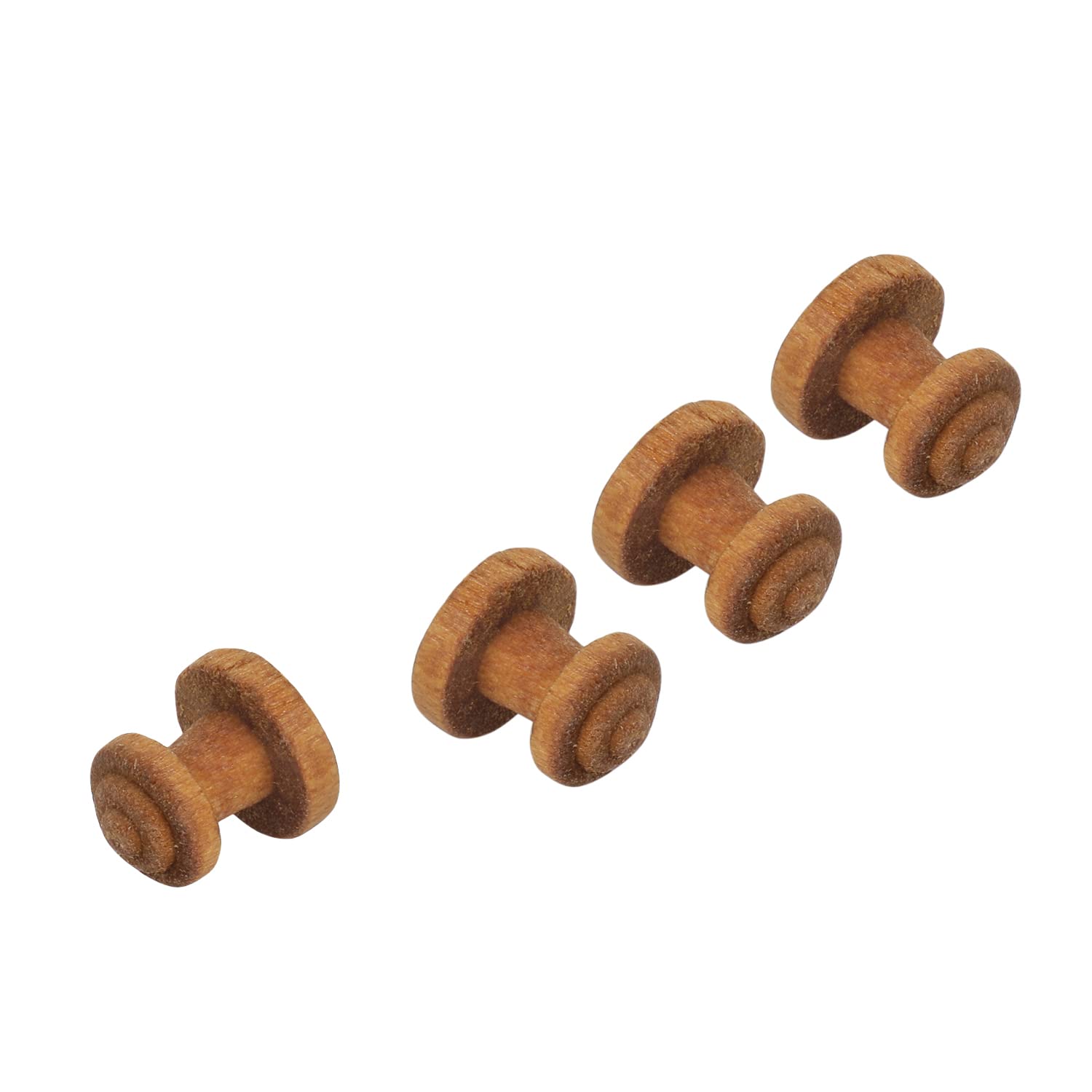 TRIPINTRIPIN Wooden Kurta Buttons for Designer Collection of Ethnic Ware, Men Kurta, Ladies Kurties, DIY Art and Craft (Circle Designed_2102)