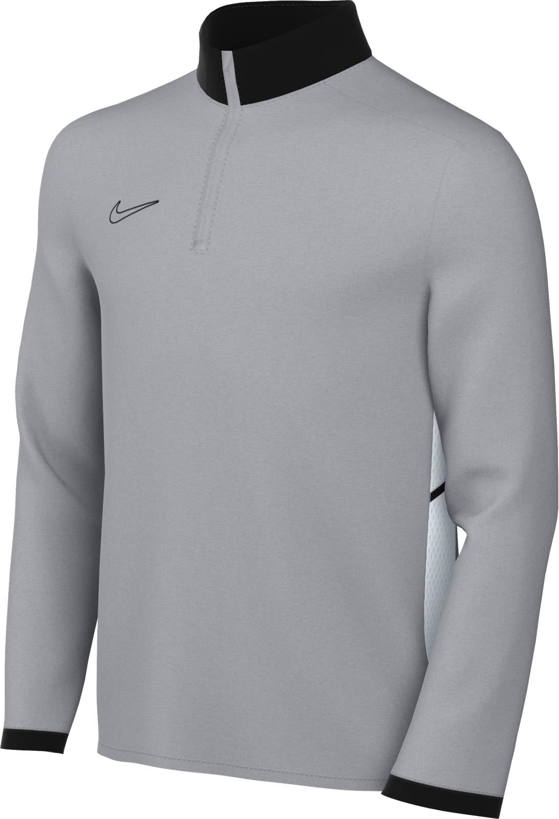 NIKE FZ9773-012 Y NK DF ACD25 DRIL TOP Sweatshirt Unisex WOLF GREY/BLACK/WHITE/BLACK Size XL