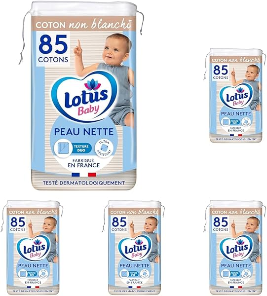 Lotus Baby Peau Nette - Baby Cotton Pads - 85 Cotton Pads - 2