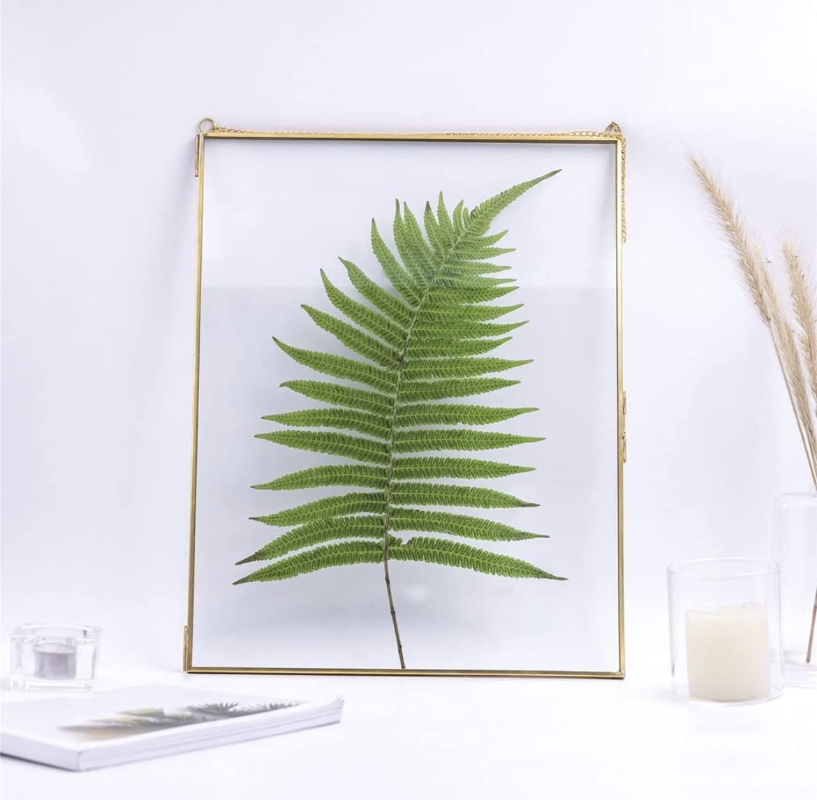 IAC Crafteriaaa Glass Wall Hanging Photo Frame 10x8 inch