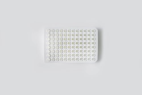 Miniatura 1 de Biologix - Placas PCR de 96 pocillos 00fl oz sin falda color blanco 10 placaspaquete