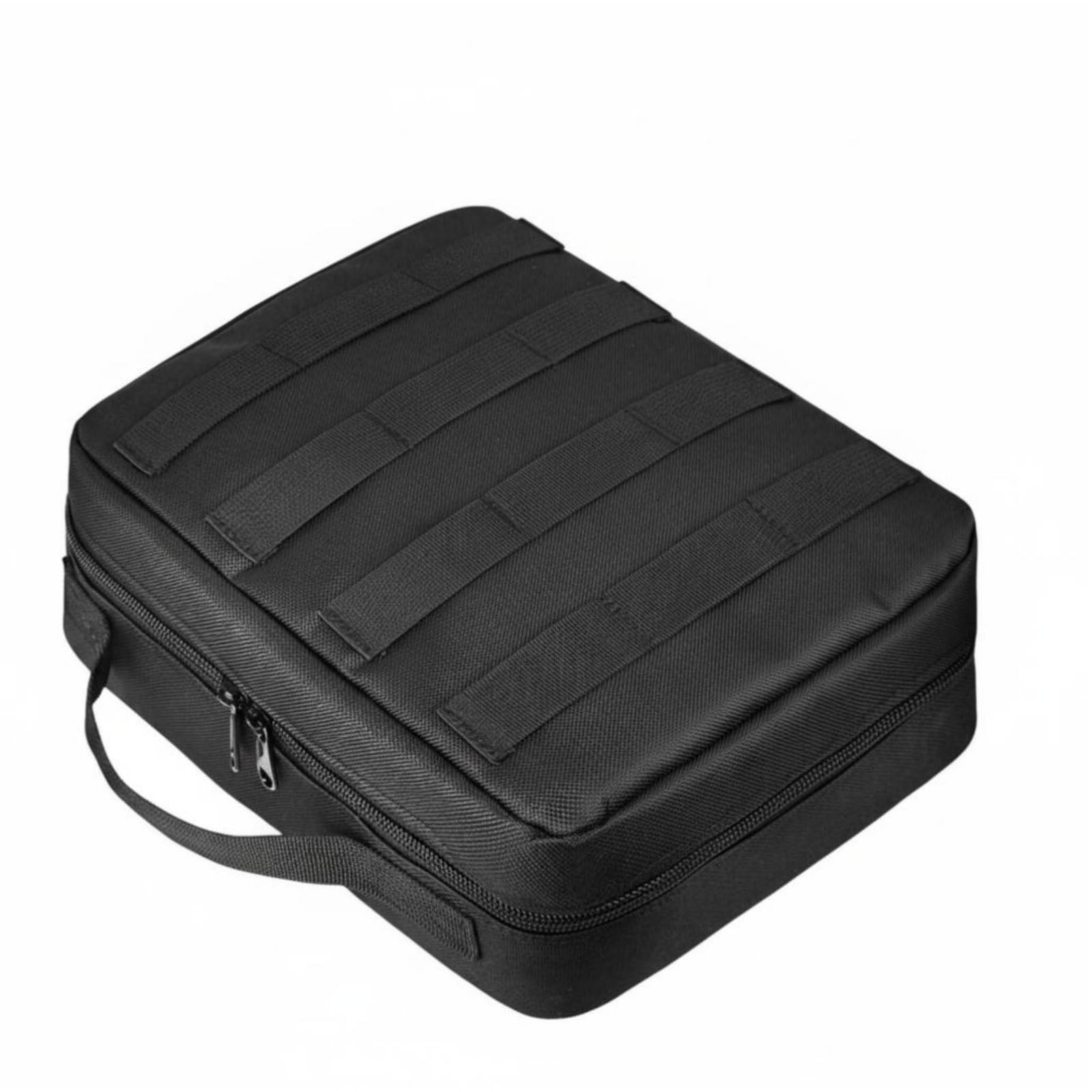 Electrician Tool Bag Removable Dividers Hand Tool Storage Bag Elastic Bands Portable Utility Case for Electricians, Professionals, Outdoor, Worksite, Black|Business & Industrial | Electri-image-39