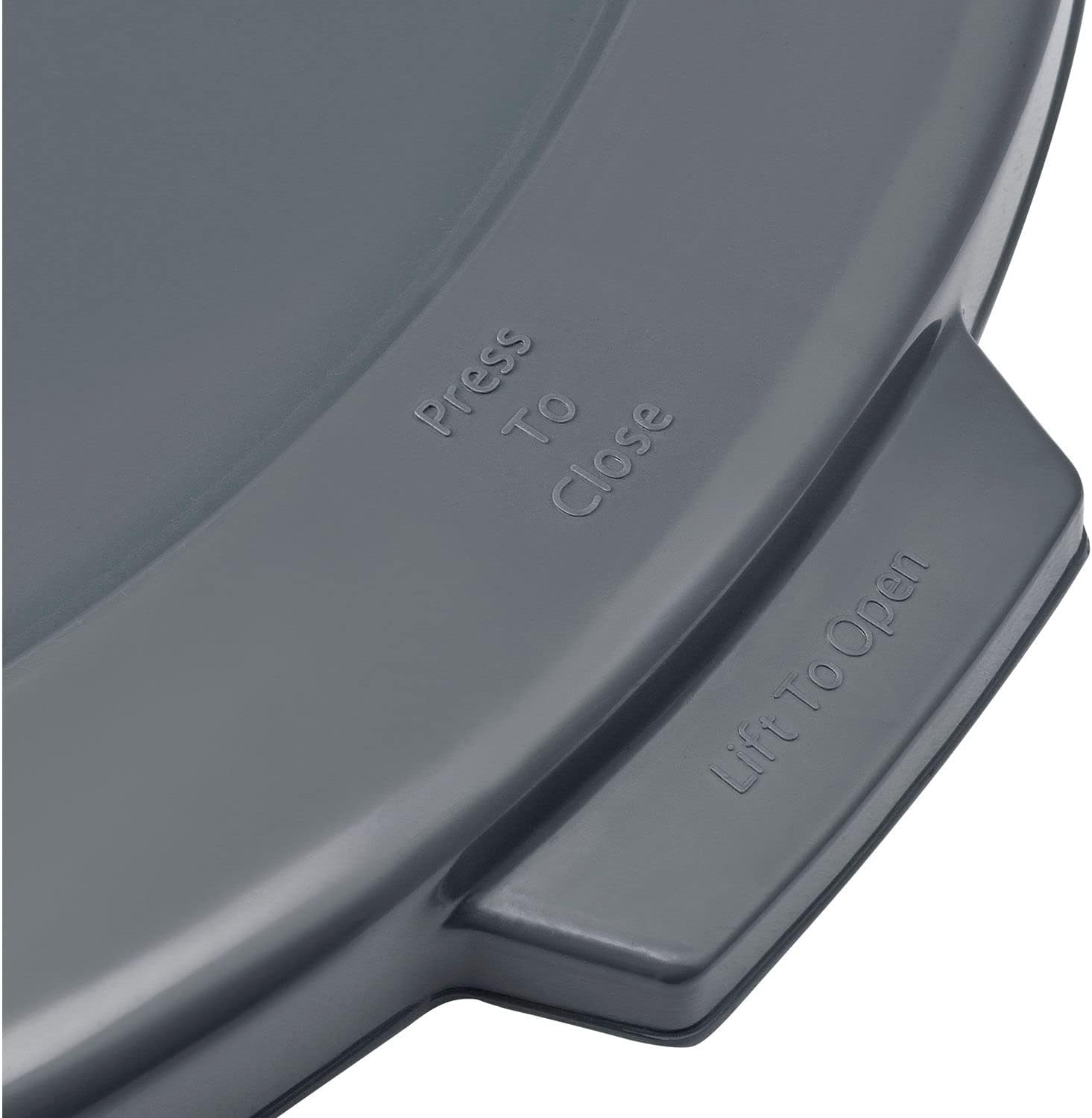 Global Industrial Trash Container Lid for 44 Gallon Can, 24-1/2" Dia,