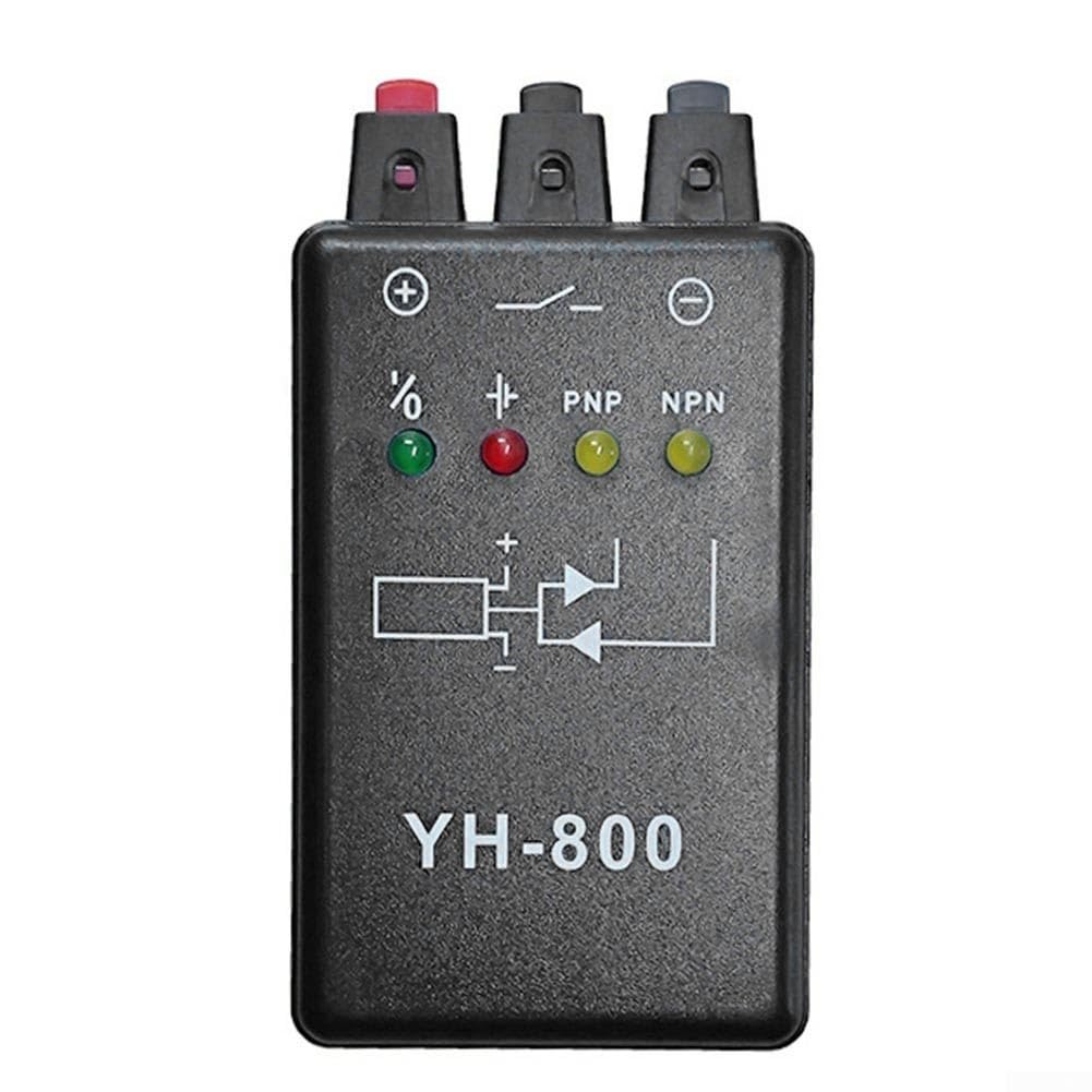 Lichtschrankentester, YH-800 Sensor Tester Für Photoelektrische Schalter, Näherungsschalter Und Magnetische Sensoren, Schwarz