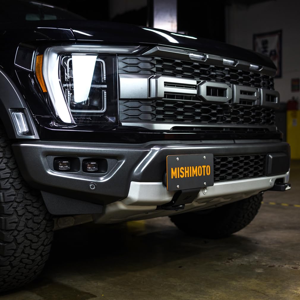 Mishimoto License Plate Relocation Kit, Fits Ford F-150, 2015+