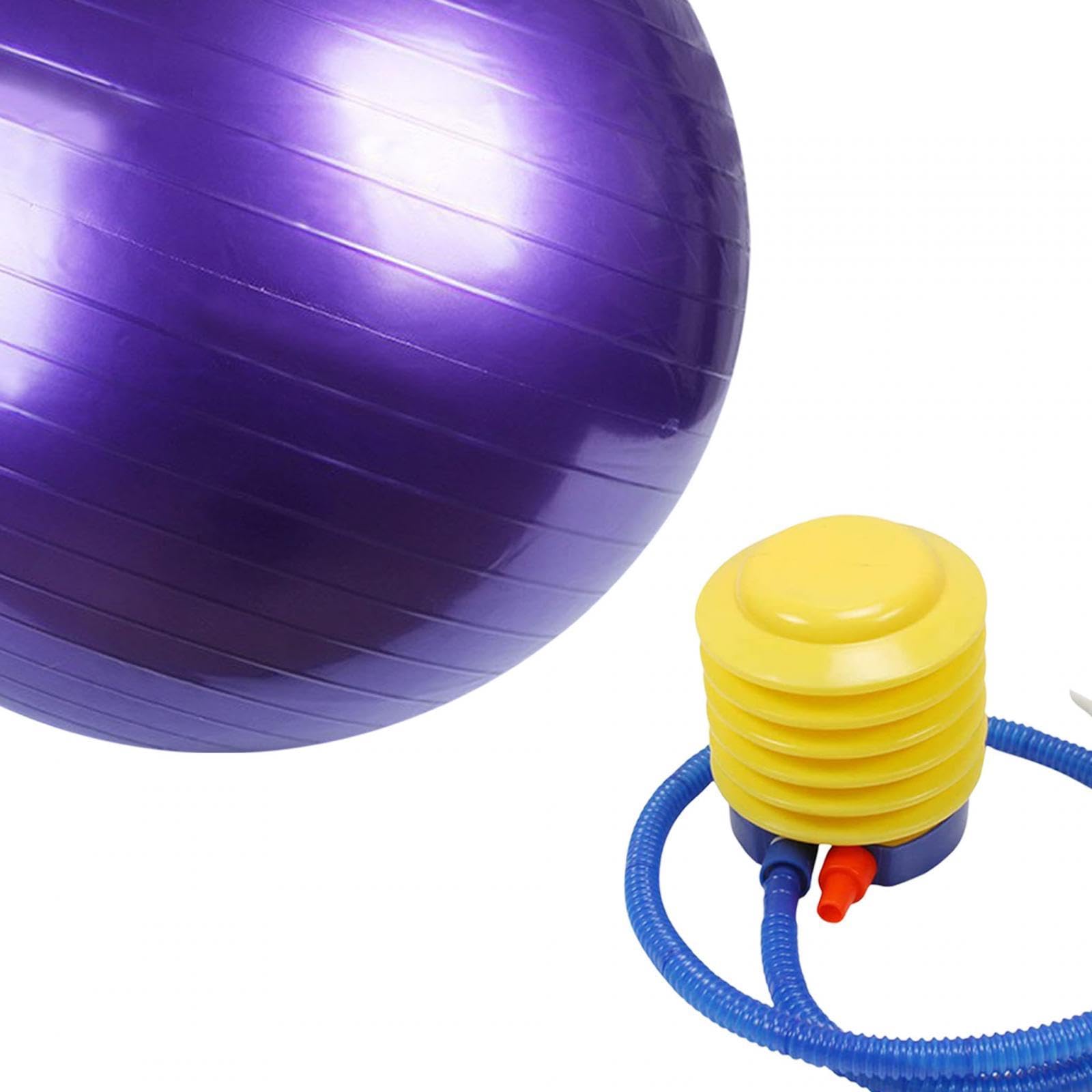 SECRET DESIRE Balance Ball Heavy Duty Anti Burst Yoga Core Ball for Home Woman Competition 55cm Purple-image-43