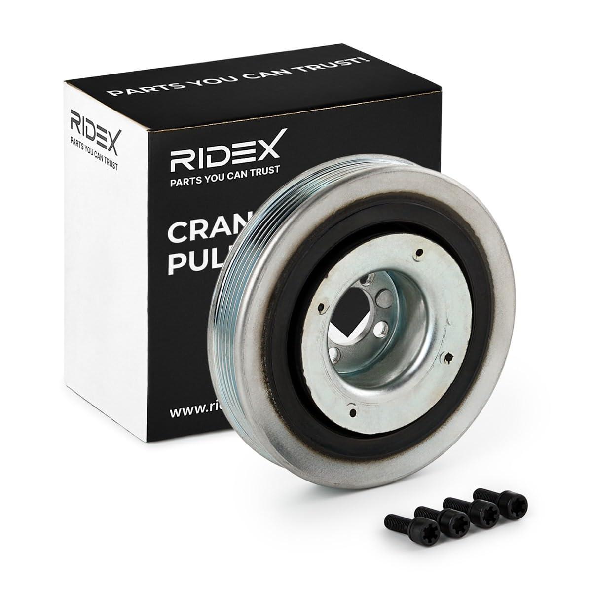 RIDEX 3213B0174 Puleggia cinghia albero a gomiti Compatibilità con OPEL ZAFIRA B A05
