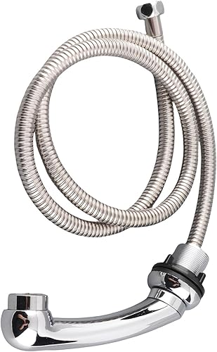 Miniatura 7 de Cabezal rociador de tazón de champú de salón, cabezal rociador de mano y manguera para silla de cama de champú, grifo de lavabo de lavado de