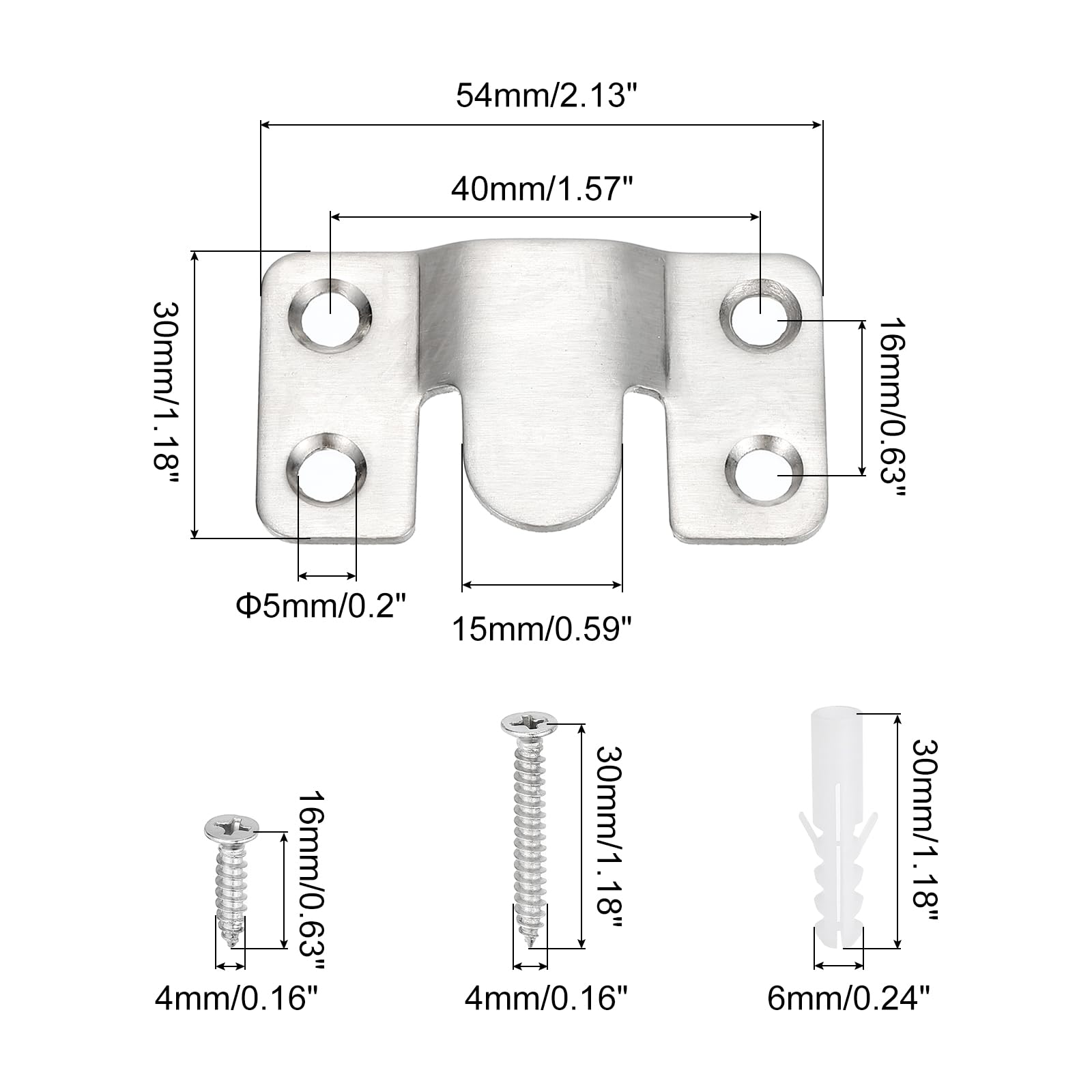 PATIKIL Flush Mount Bracket - Image 2