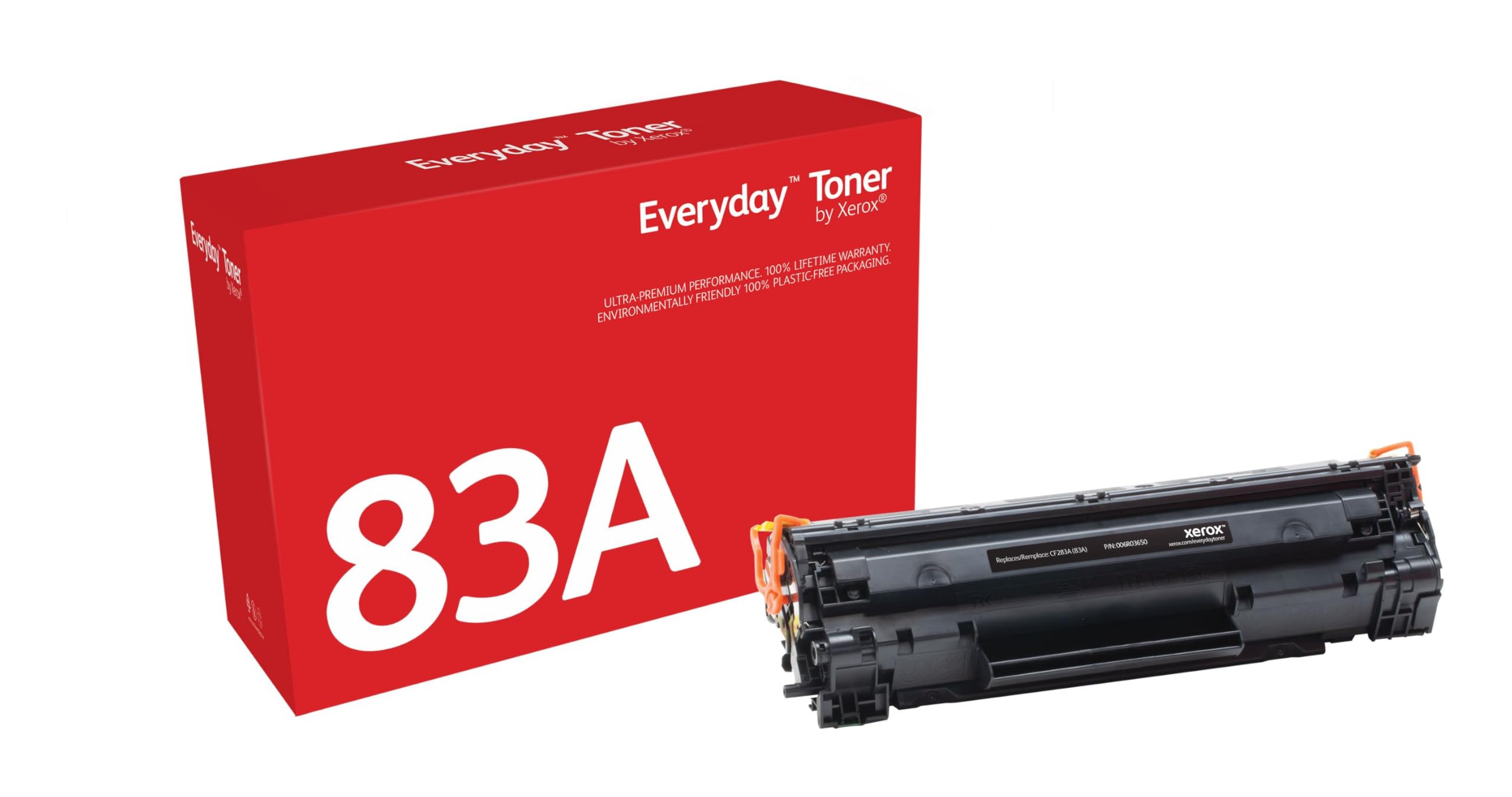 Tóner compatible Xerox 006R03650 compatible con HP CF283A/ 1500 páginas/ Negro