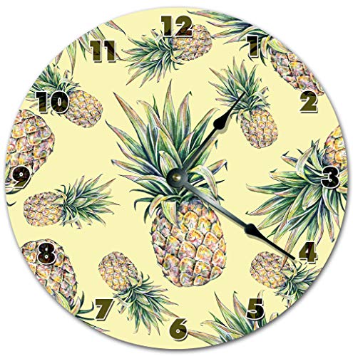 Reloj de pared artesanal de 10.5 pulgadas miniatura 1