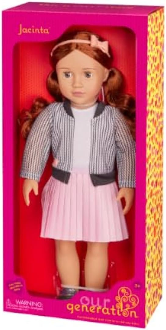 Our Generation Doll W/Jacket & Skirt, Jacinta