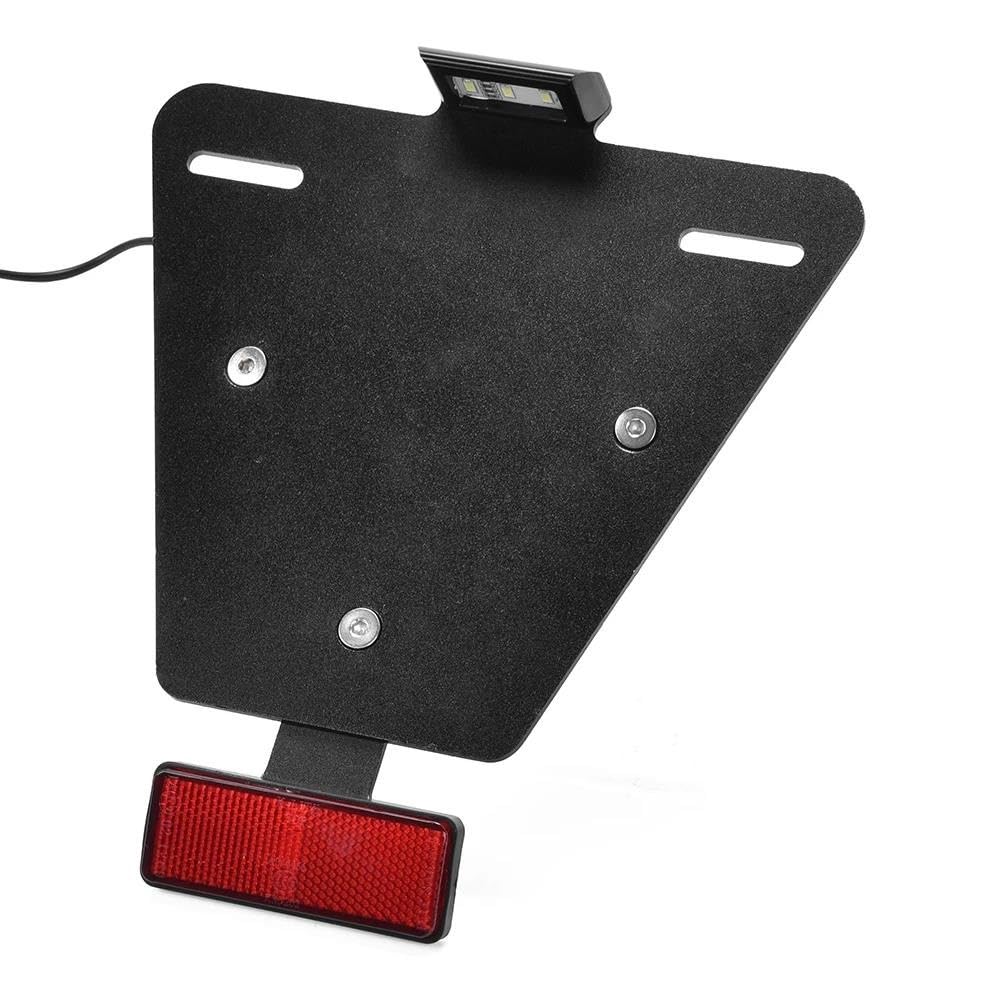 Support de plaque d'immatriculation arrière réglable BMW R Nine T 2014-2017 cadre avec lampe moto