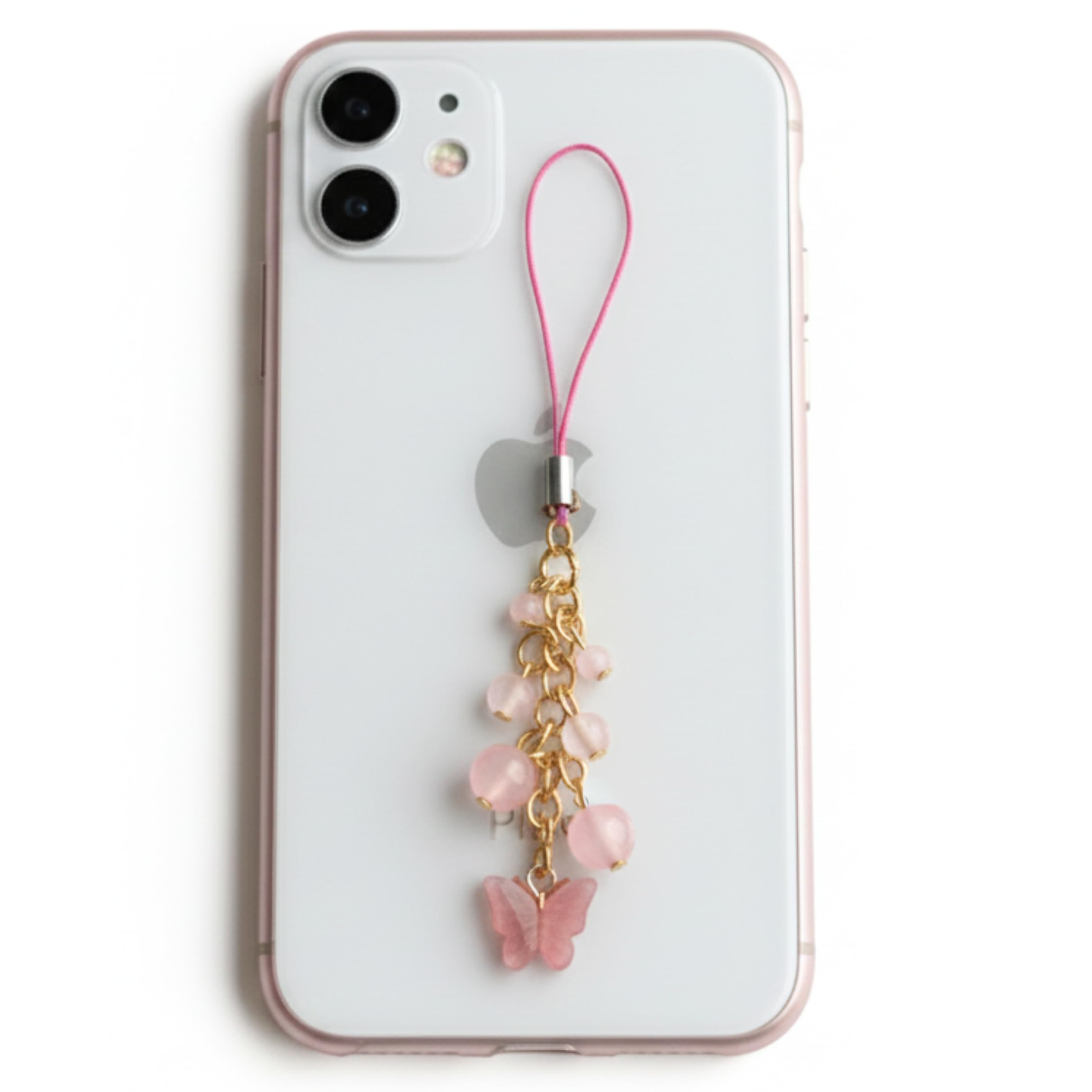 SNOWY SHOP Korean Silver Bow Phone Charm – Cute Heart & Starfish Pendant | Aesthetic Korean Mobile Chain, Bag Hanging & Keychain Jewelry for Girls & Women-image-43