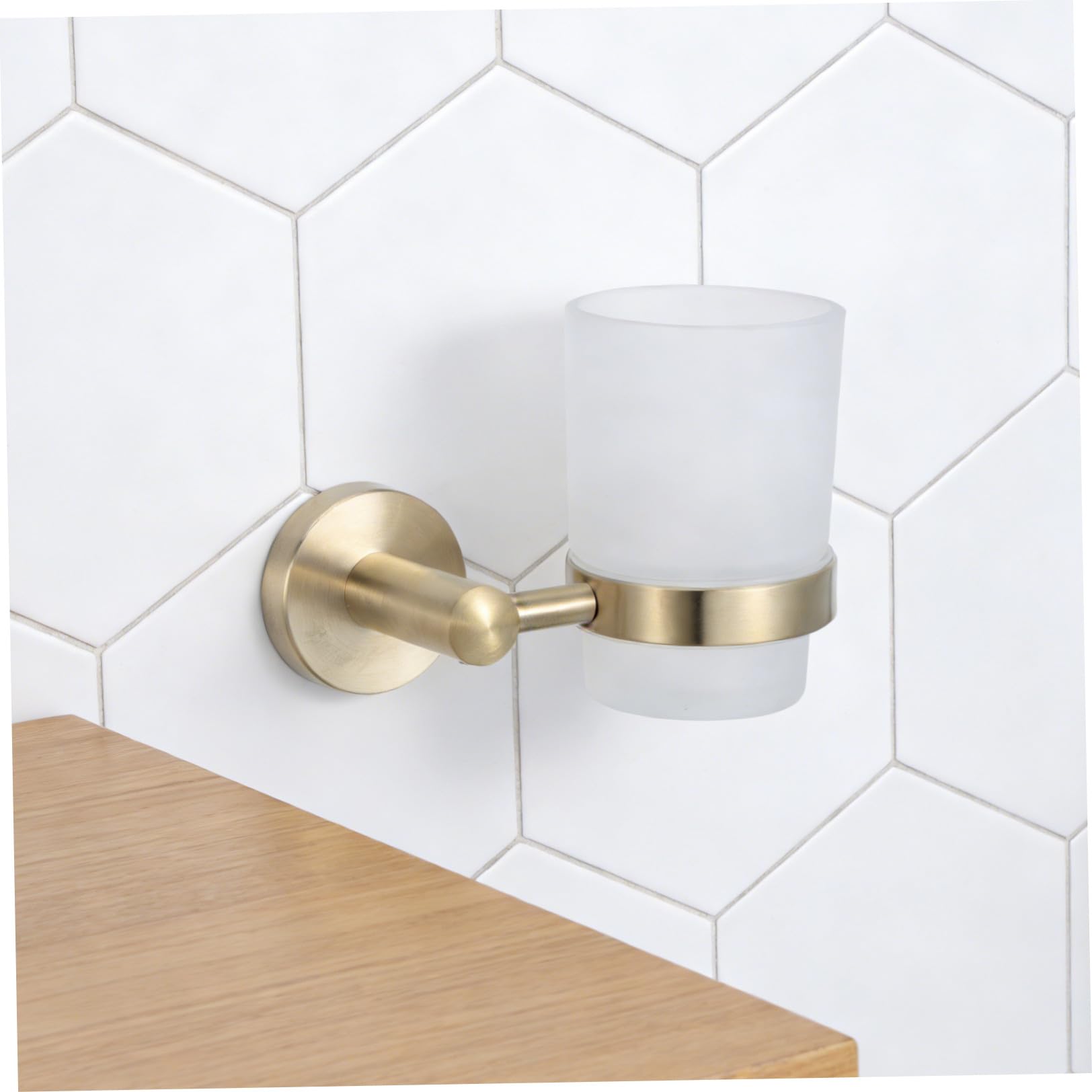 Portacepillos de Dientes Higienizante de Pared para Baño Acero