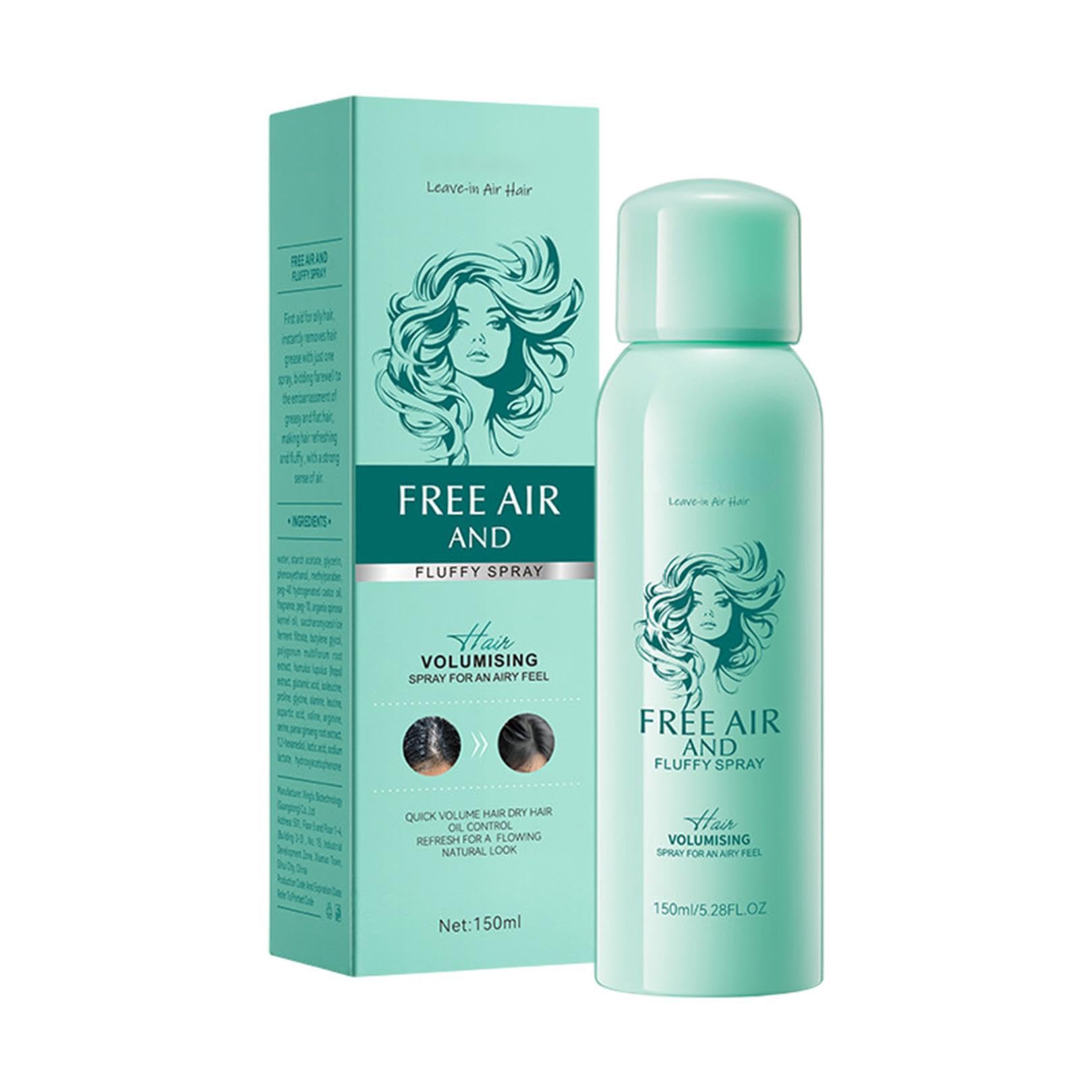Spray Volumateur pour Homme, Spray Dégraissant Anti-Pellicules, 150 ml Hair Growth Stimulator, Lift Hair Volume, Anti-Oi