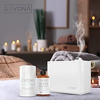 Vista 4 de Aceites Esenciales Difusores de Levona Scents: Aceite de Fragancia para Difusor - Aceites de Diffuser de Terciopelo Negro - Mezclas de Aceites