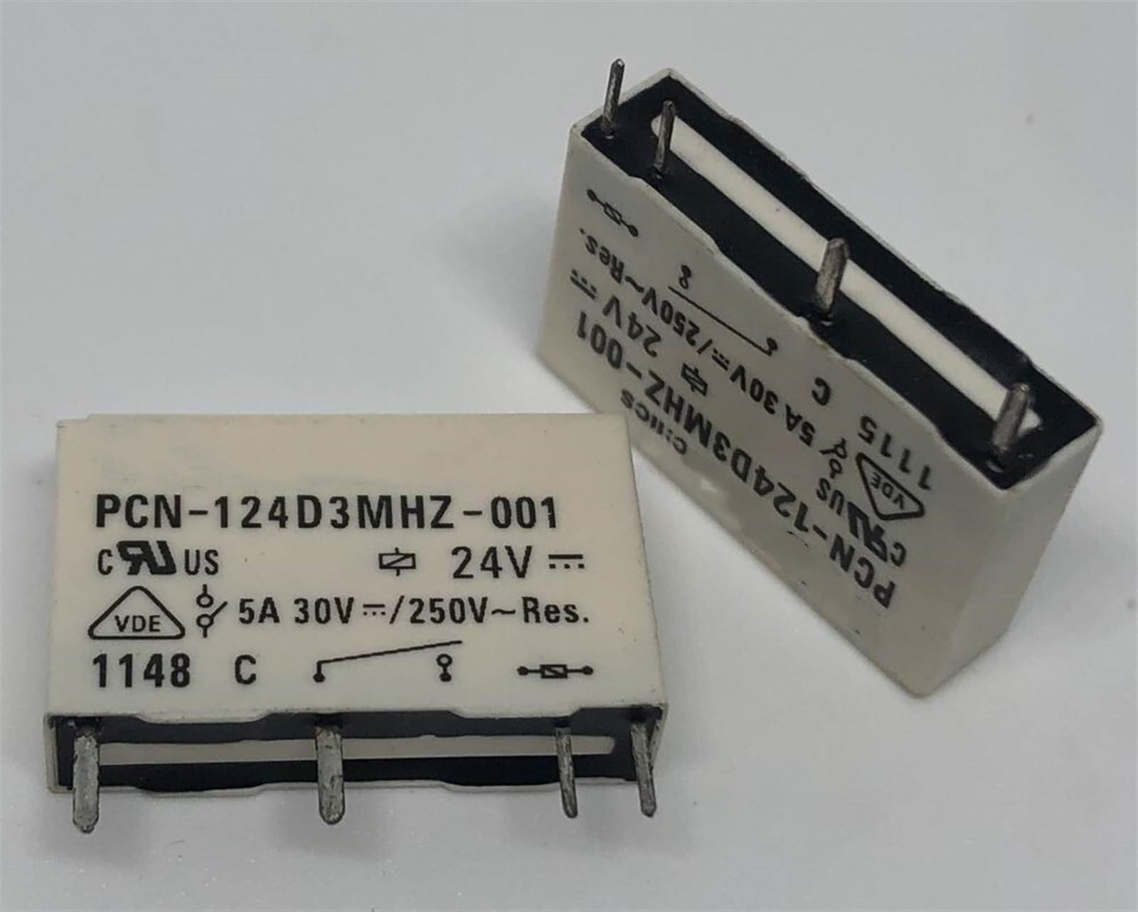 Relé PCNH-118H3MHZF 4 pines interruptor electromagnético miniatura 5A 3