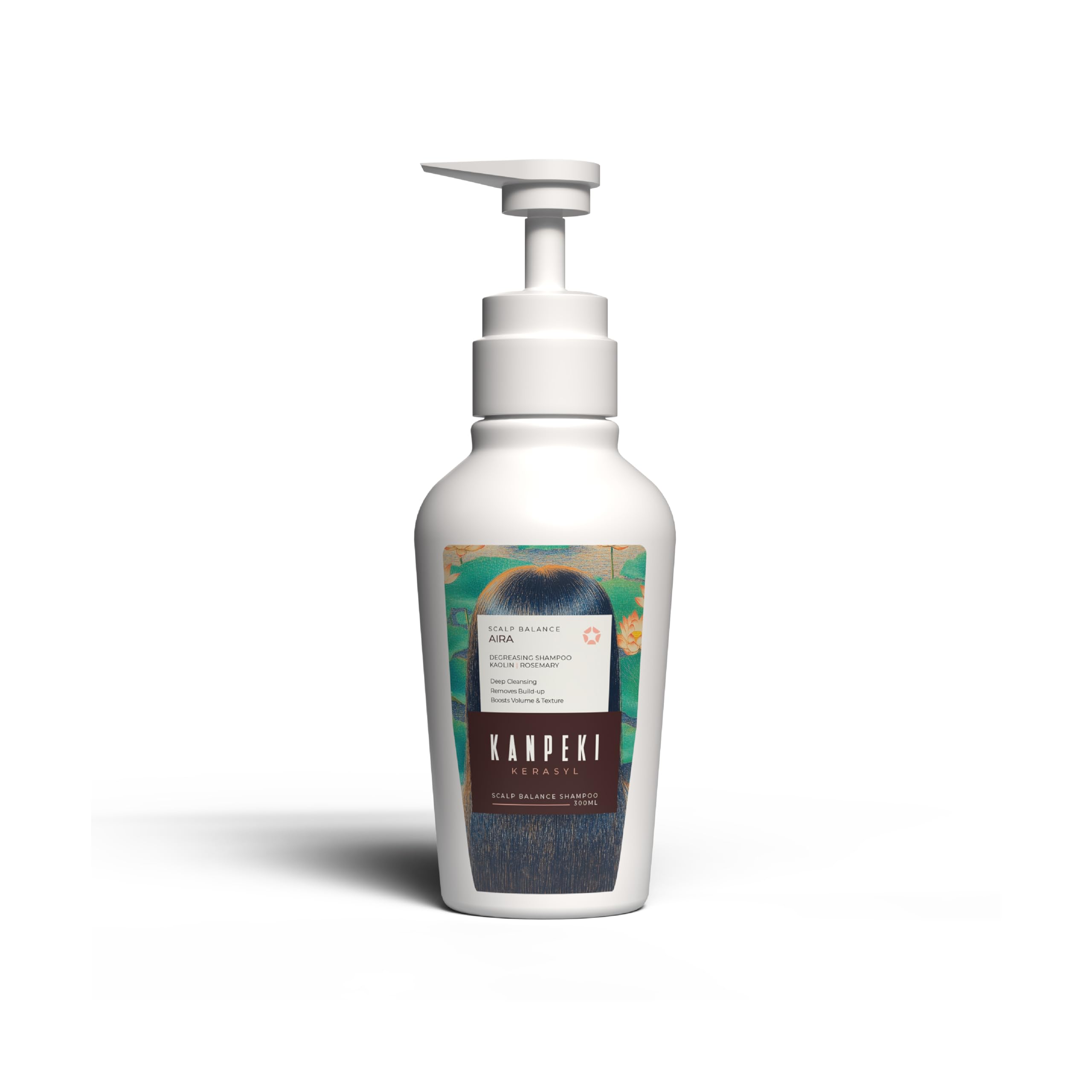 Kanpeki Degreasing Shampoo For Oily Scalp & Flat Hair | With Kaolin Clay, Rosemary & Peppermint | Deep Cleansing & Oil Control Formula | Kerasyl Scalp Balance Aira-image-39