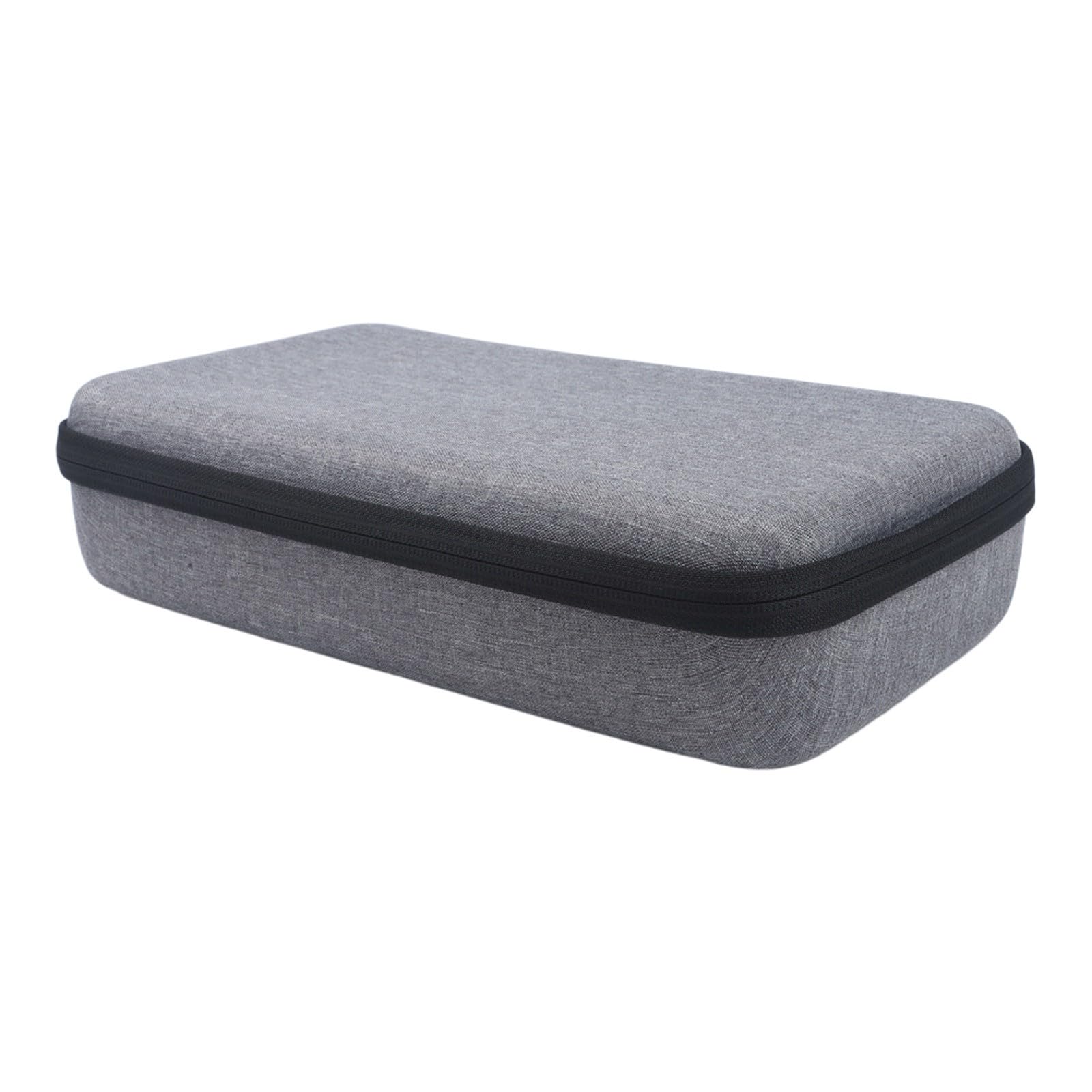 Boîte de rangement pour lunettes de soleil en EVA gris avec fentes réglables, 32 x 19 x 85 cm