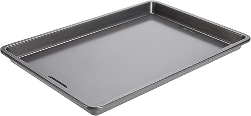 Miniatura 9 de GoodCook PRO - Bandeja para hornear mediana antiadherente, resistente a la deformación y a los arañazos, apta para lavavajillas, construcción de