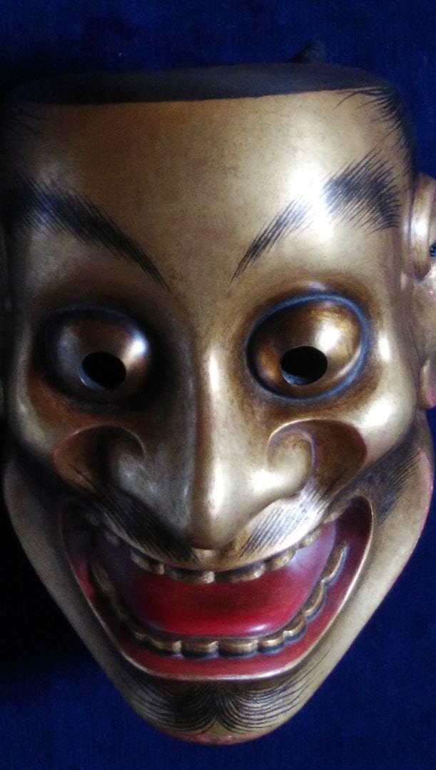 能面【大飛出】 能面 大飛出（おおとびで）