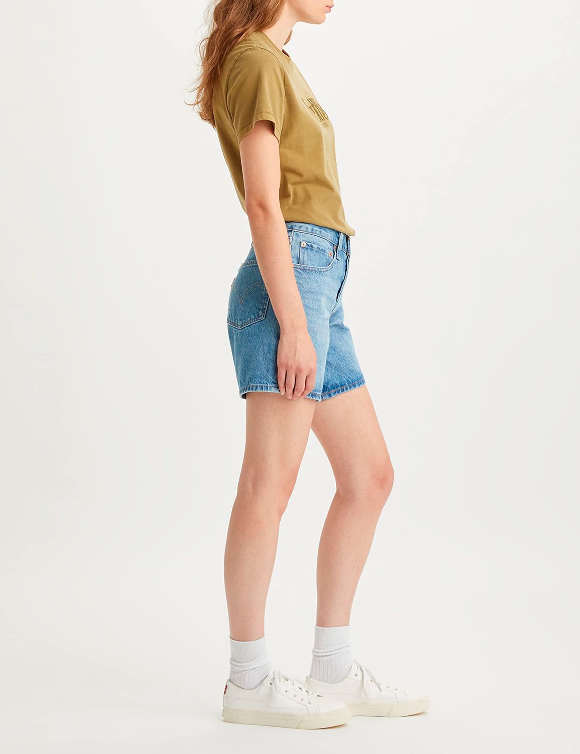 Levi'S 501 Rolled Short Pantalones Cortos Vaqueros Mujer